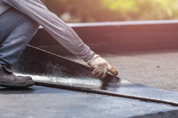 Professional Exterior Waterproofing technician working in Piscataway, NJ